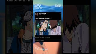 Obito saw rin in Trash 🗑️ shortvideo shortvideo shorts anime editshortvideo [upl. by Ahsimed]