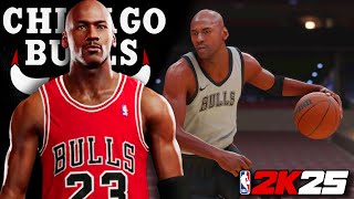 MICHAEL JORDAN RETURNS TO THE NBA IN 2024 NBA 2K25 LEGENDS LEAGUE BULLS VS PELICANS [upl. by Iatnwahs]