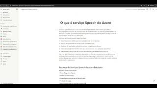 Serviços Speech do Azure [upl. by Freeman]