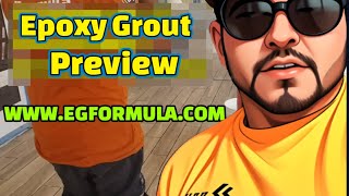 Epoxy Grout Preview howto diy epoxy Grout [upl. by Aivull]