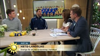 Sverige får ett HBTQlandslag i handboll  TV4 Sport [upl. by Obeded]