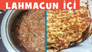 LAHMACUN İÇİ NASIL YAPILIR  MalzemeleriPüf Noktası [upl. by Sillad]