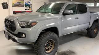 TACOMA UPDATE LIFT 35S DIODE DYNAMIC FOGS [upl. by Domenic]