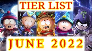 TIER LIST June 2022  South Park Phone Destroyer [upl. by Acila330]