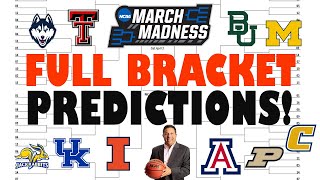 Filling Out Joe Lunardis Bracketology 30 2022 March Madness Predictions [upl. by Camus]