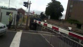 Paignton level crossing sands road [upl. by Llennol]