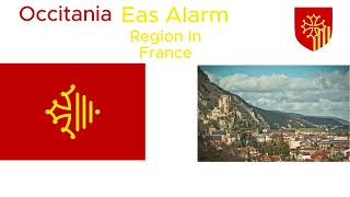 Occitania Eas Alarm Region In France [upl. by Tfat]