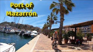 Mazarrón Region of Murcia Spain quotNew Destinationquot Afternoon Port of Mazarrón Walking Tour 🇪🇸 [upl. by Notsirhc291]