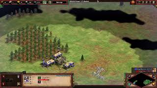 AoE2 HOW TO  Chinese Nomad Start and Dark Age eco [upl. by Esilehs]