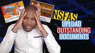 How to upload NSFAS outstanding documents [upl. by Nanyk]