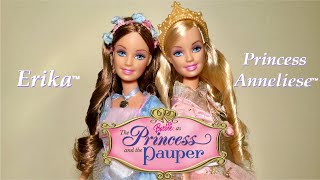 Barbie® as The Princess and the Pauper Princess Anneliese™ and Erika™ Dolls [upl. by Nitsyrc23]