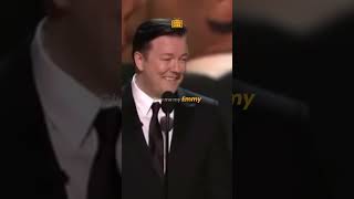 Ricky Gervais BULLYING Steve Carell for an Emmy 🏆 shorts [upl. by Amerd]