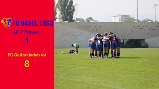 FC BASEL FU17 vs FC Gelterkinden rot [upl. by Akinar]