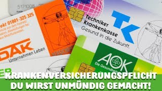 KRANKENVERSICHERUNGSPFLICHT  Gehst DU mit der MASSE wirst DU untergehen [upl. by Kizzee]