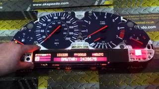 BMW ALPINA Speedometer Instrument Cluster LCD Pixel Repair Ribbon Speedo [upl. by Nylarak]