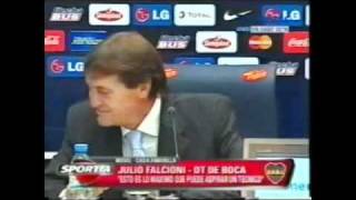 Conferencia prensa de Falcioni [upl. by Lerrad]