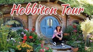 Lord of the Rings LOTR Hobbiton Movie Set Tour in New Zealand [upl. by Tawnya]