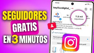 ✅ 𝗚𝗥𝗔𝗧𝗜𝗦 𝗦𝗘𝗚𝗨𝗜𝗗𝗢𝗥𝗘𝗦 𝗜𝗡𝗦𝗧𝗔𝗚𝗥𝗔𝗠 𝟮𝟬𝟮𝟰  Consigue miles de seguidores en Instagram GRATIS [upl. by Nomde]