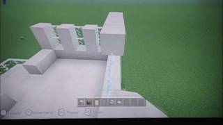 MINECRAFT wii U  TUTO  Comment faire une belle maison moderne 1 [upl. by Aysa390]