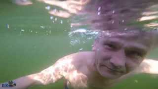 Plateliai maudynės ežere su GoPro Camera Swim in the lake [upl. by Arul]