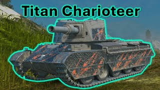 WoT Blitz Titan Charioteer released 5 battles in action [upl. by Ansev]