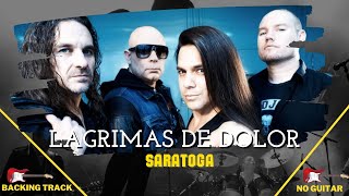 Saratoga Lagrimas De Dolor Backing Track [upl. by Akerdnuhs]