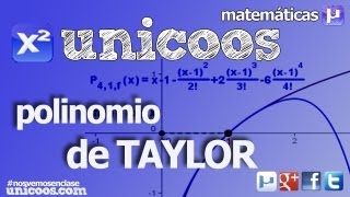 Polinomio de Taylor con Resto de una funcion trigonometrica UNIVERSIDAD unicoos [upl. by Froh]