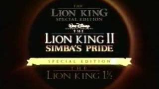 Disneys The Lion King 2 Simbas Pride Special Edition Trailer [upl. by Demeyer]