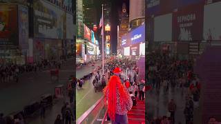 New York City Times Square travel shorts walking [upl. by Ylaek709]