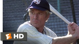 The Natural 38 Movie CLIP  Batting Practice With Wonderboy 1984 HD [upl. by Ielarol]