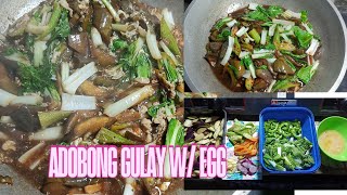 ADOBONG GULAY WITH EGGVLOG51 [upl. by Hirsch360]