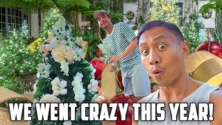 Extreme Christmas Decorating of Our Farm House  Vlog 1692 [upl. by Sokil750]