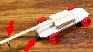 How To Make A Magnet Powered Vehicle [upl. by Parcel]