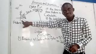 BACK BEARING AND COMPASS BEARING SIMPLIFIED 👌chimaths foryou maths [upl. by Reave]