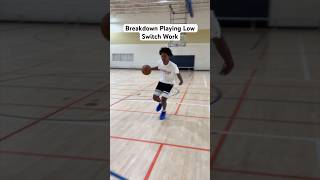 Breakdown Switch Work Playing Low and Wide ballislife basketball elite handles [upl. by Gally416]