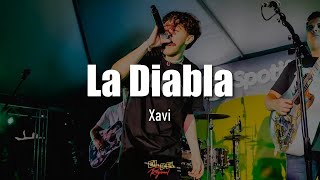 La Diabla  Xavi LetraLyrics [upl. by Linders]