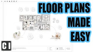 How To Draw Professional Floor Plans Easier than AutoCAD for free Rayon Tutorial [upl. by Imit]