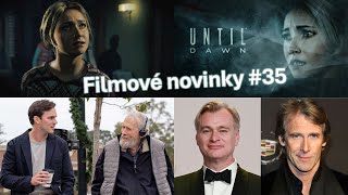 Filmové novinky 35  Porotce č2 Until Dawn film a nová hra Bay a Nolan chystají nové filmy [upl. by Chalmer883]