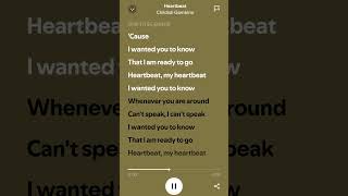 Heartbeat  childish Gambino spotify trending lyrics music shorts 4k fyp gojo madara [upl. by Iramaj858]