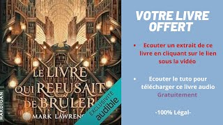 Le livre qui refusait de brûler Marc Lawrence livre audio [upl. by Gnurt]