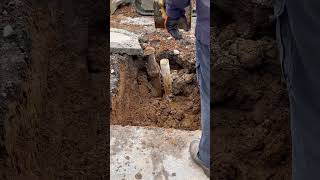 How to recognize a water main break maintenance plumber fix [upl. by Koerlin]