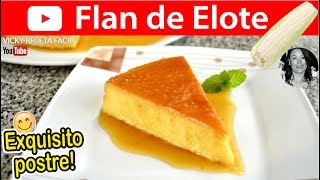 Flan de Platano sin horno 3 ingredientes [upl. by Ynnek854]