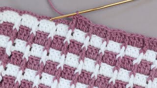 New Easy crochet baby blanket pattern for beginners [upl. by Latt]