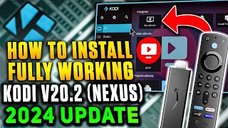 INSTALL The Latest FULLY WORKING KODI On Your FIRE TV STICK 2024 UPDATE [upl. by Ellennoj]