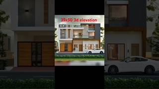 35x50 3d elevation amp modern house elevation home modernhouse 3delevation shortvideo [upl. by Frear357]