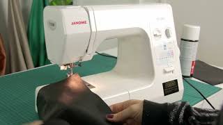 How To Set Up Your Domestic Machine For Sewing Leather [upl. by Eppilihp320]