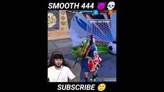 Smooth 444 😡💢 nonstopgaming 1vs4 gameplay 😤 ffshorts ajjubhai gyangaming totalgaming freefire [upl. by Nofets]