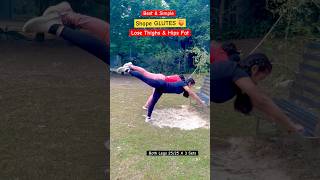 Shape Glutes 🍑 Glutes Workout  Exercisefor Thighs amp Hips Fat  Lower Body Fatloss  ytshorts [upl. by Channa]