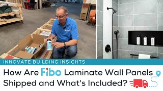 Unboxing Fibo Laminate Wall Panels Shipping Details and Whats Inside the Package [upl. by Riggall]