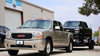 GMC DENALI QUADRASTEER IS THE BEST HALF TON TRUCK EVER BUILT FOR TOWING [upl. by Bound64]